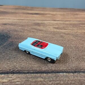 Atlas Slot Car HO Scale Light Blue Fair Vintage 1960s Racing Model